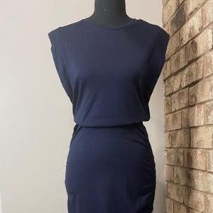 Crew Neck Sleeveless Dress